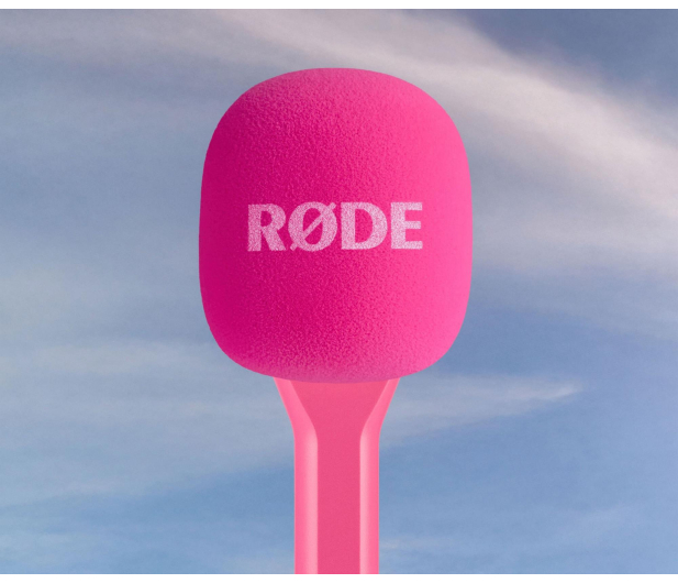 Rode Interview GO - Uchwyt z pop filtrem różowy - 1534801 - zdjęcie 4